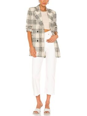 Levi’s Ribcage Straight Ankle White Jeans 26 High Rise Button Fly NWOT